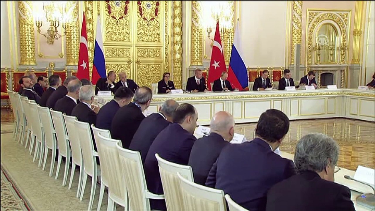 Cumhurbaşkanı Erdoğan, Türk ve Rus yatırımcılara seslendi (1) - MOSKOVA