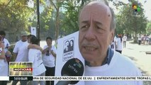 Chilenos visibilizan crímenes de la dictadura en Maratón de Santiago
