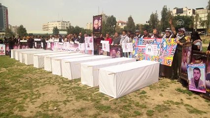 Filistinli Tutuklulara Destek Gösterisi