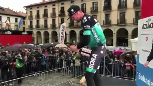 Cyclisme - Max Schachmann of Bora-Hansgrohe wins stage 1 of Tour of basque country