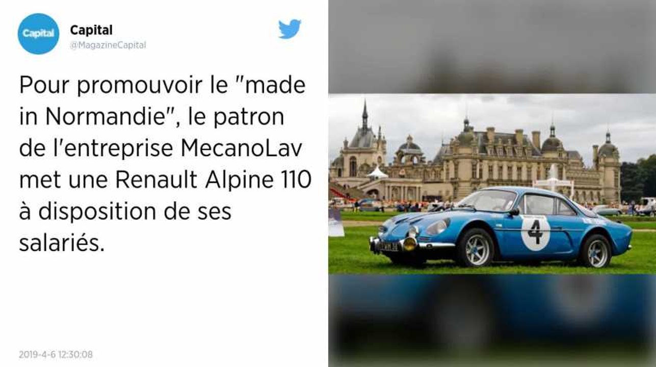 Normandie. Un chef d’entreprise achète une voiture alpine à 60 000 € pour ses salariés