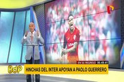 Paolo Guerrero: Alondra García Miró estuvo en el primer partido del ‘Depredador’