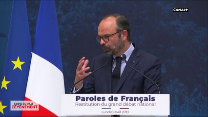 Edouard Philippe : impôts - L'Info du Vrai du 08/04 - CANAL+