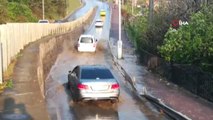 Kocaeli'de Etkili Olan Sağanak Yağış Su Baskınlarına Neden Oldu