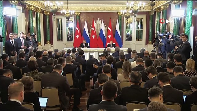- Cumhurbaşkanı Erdoğan: “Rusya İle Ticaret Hacmimiz Geçtiğimiz Yıla Kıyasla Yüzde 15’lik Bir Artışla 26 Milyar Dolara Ulaştı”- “2019 Yılını Rusya İle Karşılıklı Kültür Ve Turizm Yılı İlan Ettik”- “İdlib’deki İstikrar Ve Sükunetin ...