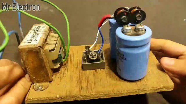 12v to 18v DC from 220v AC Use of Bridge Rectifier Converter for Battery Charger