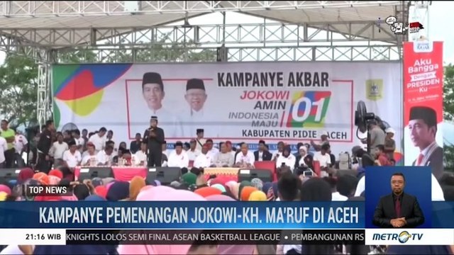 Ribuan Warga Pidie Hadiri Kampanye Pemenangan Jokowi-Ma'ruf