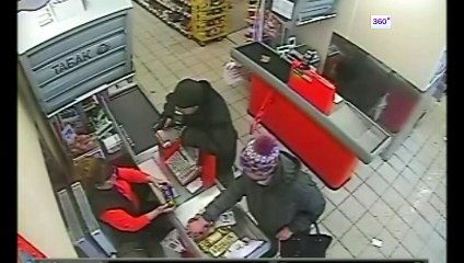 Quand une vendeuse de supermarché fait fuir un braqueur... Joli
