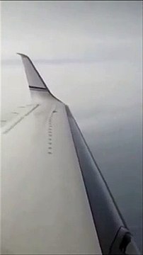 Un avion qui bat des ailes