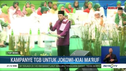 TGB: Lawan Terbesar Jokowi adalah Fitnah