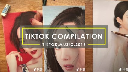 Amazing Tiktok Drawing Portraid #1 | Tik tok China.