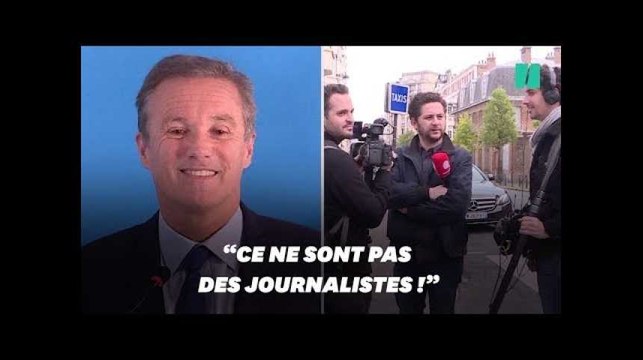 Quotidien refoulé à la conférence de presse de Nicolas Dupont-Aignan