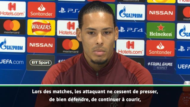 Quarts - van Dijk : Beaucoup de de qualité et de talent à Liverpool