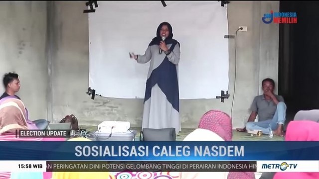 Caleg NasDem Desi Fitriani Lawan Intimidasi Politik