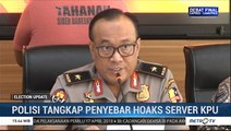 Polisi Tangkap 2 Penyebar Hoaks Server KPU