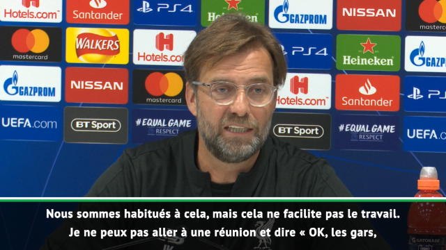 Quarts - Klopp : Nous sommes en feu