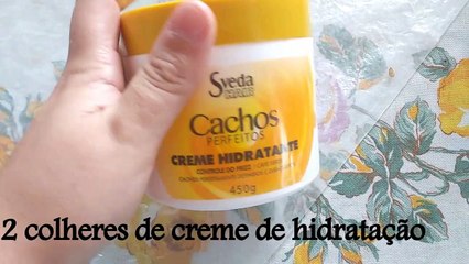 HIDRATAÇÃO PARA CACHEADAS - CACHOS DEFINIDOS, FORTES E HIDRATADOS/ HYDRATING FOR CACHEADAS - FORMS DEFINED, STRONG AND HYDRATED
