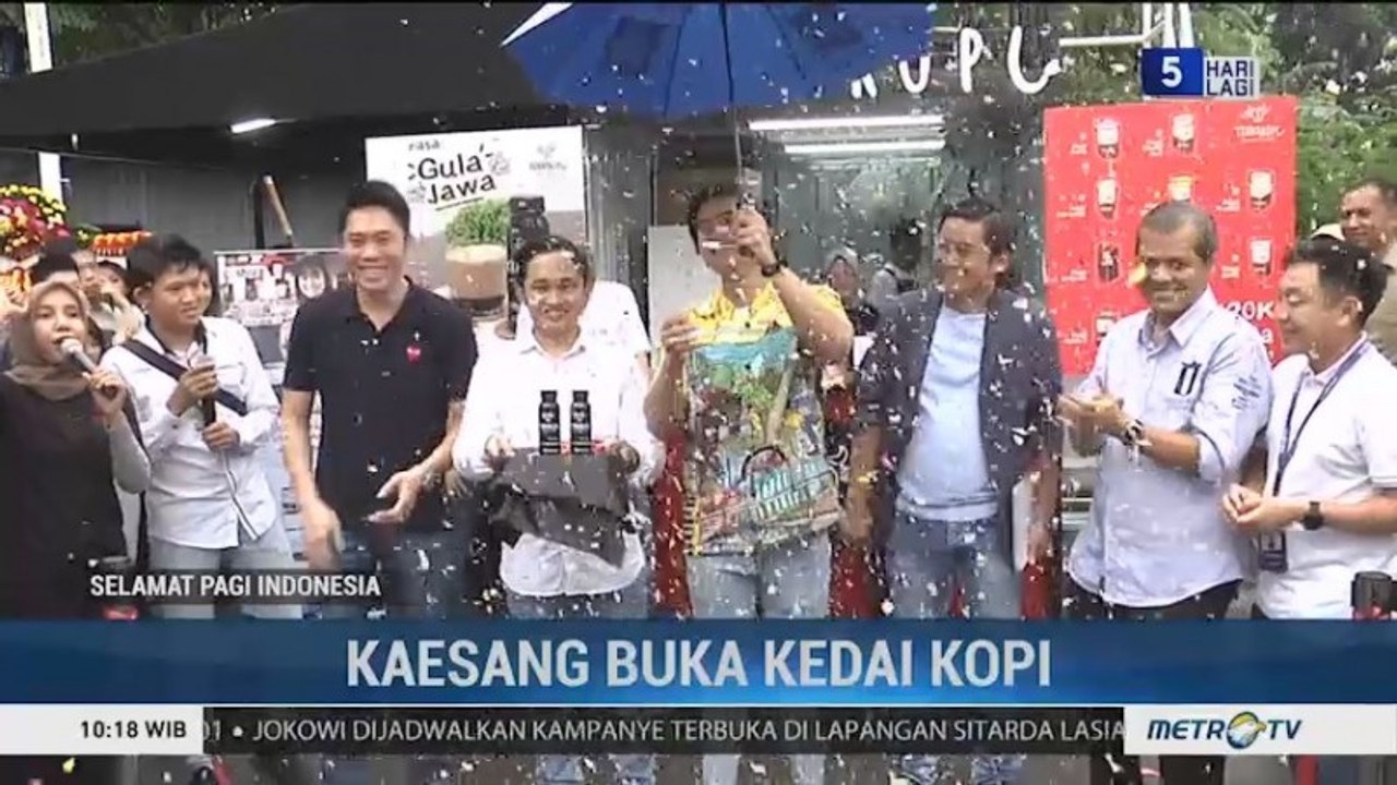 Saingi Bisnis Kakak Ipar, Kaesang Dirikan Kedai Kopi
