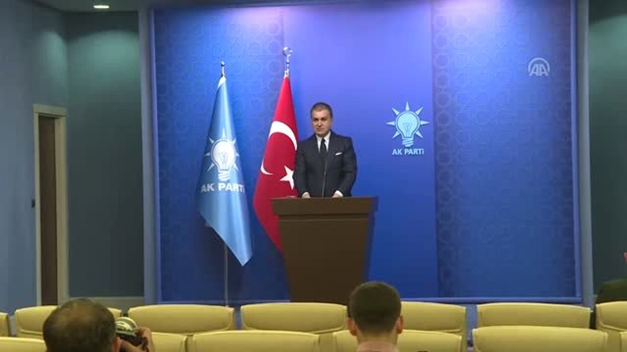 AK Parti Sözcüsü Çelik: "Chp'nin İstanbul Adayı, Medya Gruplarının Sahibi Olan Aileleri,...
