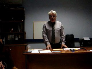 Βασιλειάδης Βασίλης στην εκδήλωση τού λογιστικού του γραφείου(αρχείοMOV02784)