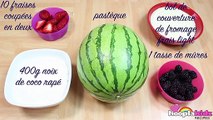Gateau Recipe: Watermelon Cake in French | Comment Faire Recette: Gâteau à la Pastèque