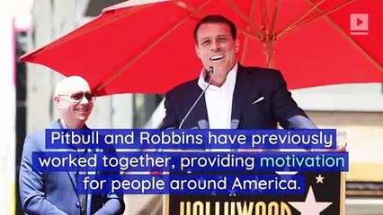 Pitbull and Tony Robbins Join Forces for New Fitness Studio