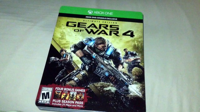 Gears of War 4: Ultimate Edition (Xbox One) Unboxing