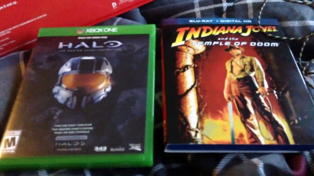 Halo: The Master Chief Collection & Indiana Jones & the Temple of Doom Blu-Ray Unboxing