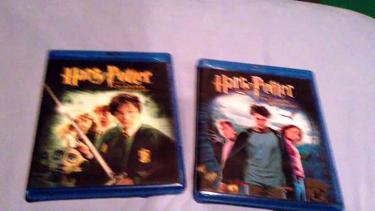 Harry Potter & the Chamber of Secrets & Prisoner of Azkiban Blu-Ray Unboxings