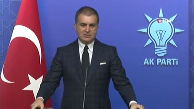 AK Parti Sözcüsü Ömer Çelik: Bugün CHP'nin İstanbul Adayı Maalesef Vahim Bir İşe İmza Atarak,...