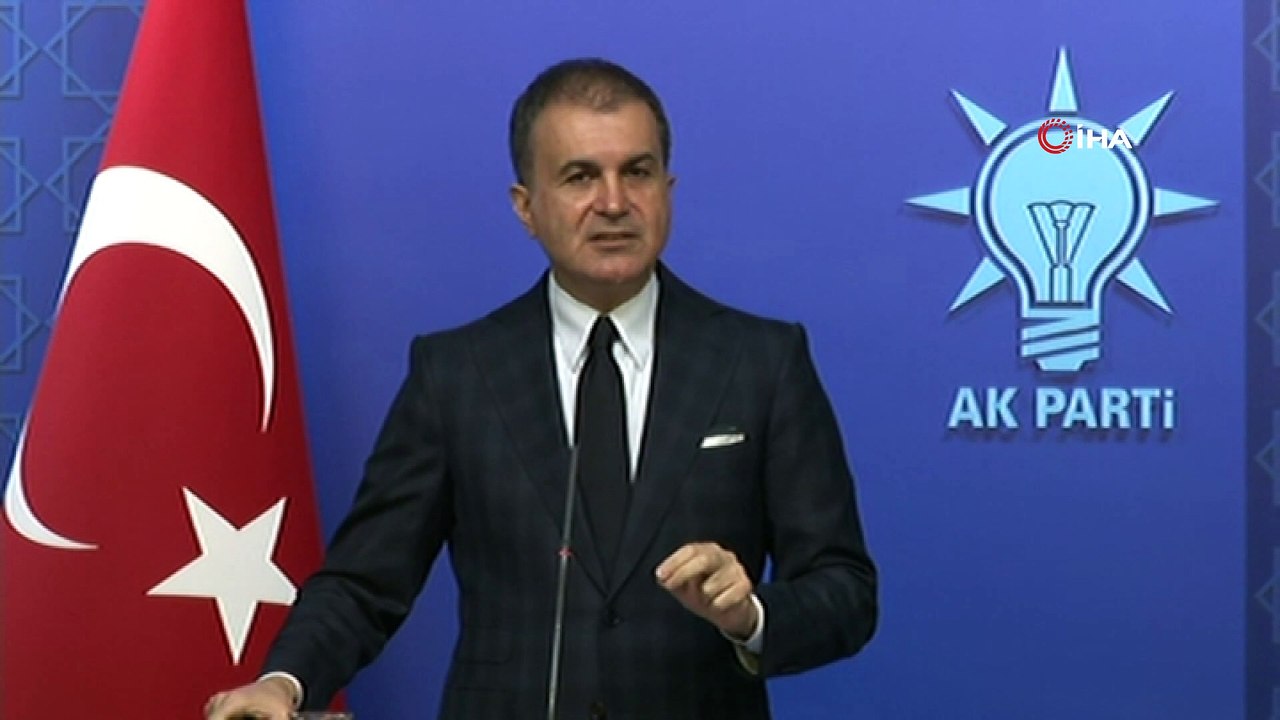 AK Parti Sözcüsü Ömer Çelik: 'İstanbul Barosunun açıklaması vahim bir açıklamadır. Hukuku temsil eden bir kurum siyasi parti gibi açıklama yapıyor.'