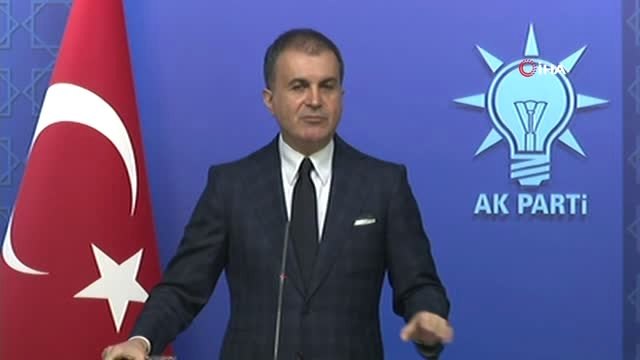 AK Parti Sözcüsü Ömer Çelik: İstanbul Barosunun Açıklaması Vahim Bir Açıklamadır.