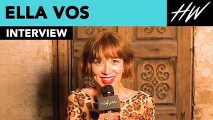 Ella Vos Tells Us About Her Adorable First Kiss & Inspiration Behind 'White Noise' | Hollywire