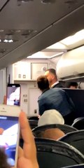 Unruly Airline Passenger Makes a Scene
