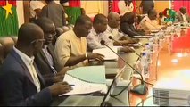 RTB - Le comité de pilotage de la TNT en séance de travail avec le Premier Ministre du Burkina Faso