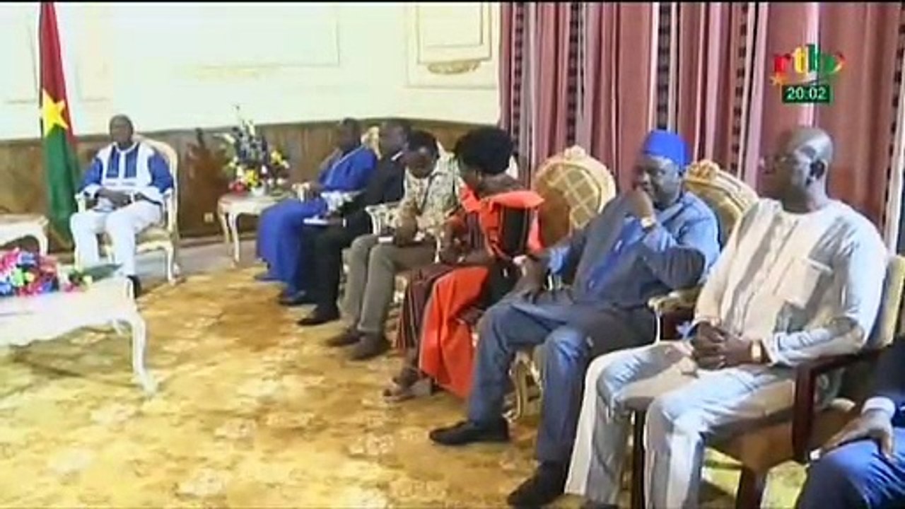 RTB -  Le chef du gouvernement reçoit une délégation de la chambre de commerce et d’industrie du Burkina Faso