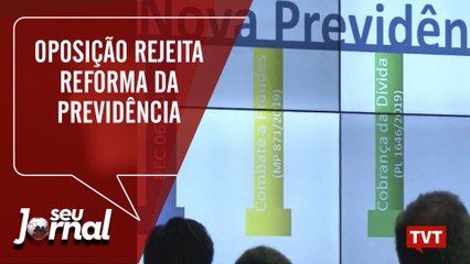 No Senado, oposição rejeita reforma da Previdência
