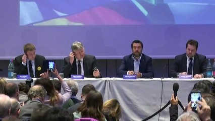 유럽 극우 회동..."유럽 최대 정치세력 될 것" / YTN