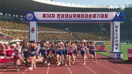 Les touristes étrangers reviennent au marathon de Pyongyang