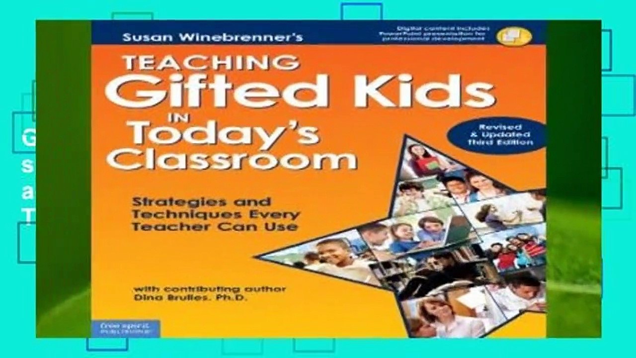 Full version  Teaching Gifted Kids in Today s Classroom: Strategies and Techniques Every Teacher
