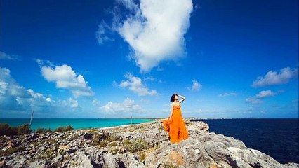 渡邉理佐  　絶景スポットへ