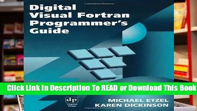 Full E-book Digital Visual Fortran Programmer s Guide (HP Technologies) For Trial