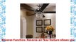 50 Inches Brushed Nickel Downrod Mount Indoor Ceiling Fan with Light Kit and Remote 5
