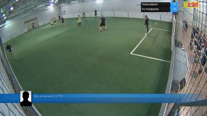 But de Jacquet (13-15) - TEAM AREAS Vs FC POKEMON  - 08/04/19 20:00 - LIGUE 3 - Poitiers Game Parc