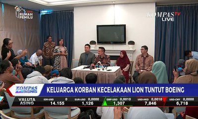 Belum Juga Terima Ganti Rugi, Keluarga Korban Kecelakaan Lion Air Tuntut Boeing