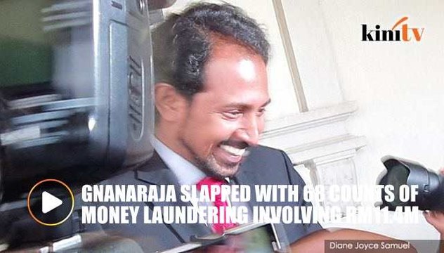 Gnanaraja claims trial to 68 charges of money laundering