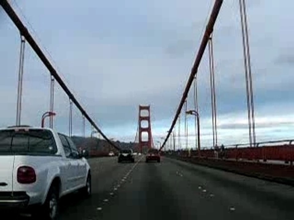 traversée du Golden gate san francisco