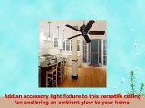 Emerson Ceiling Fans CF452ORB Bella 52Inch Indoor Ceiling Fan Light Kit Adaptable Oil