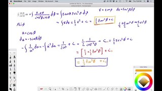 Integrate with trig identities sin(phi):cos^3(phi) dphi