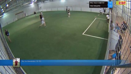 But de Alexandre (10-10) - PRO TECH HABITAT Vs THE WAILERS  - 08/04/19 21:00 - LIGUE 1